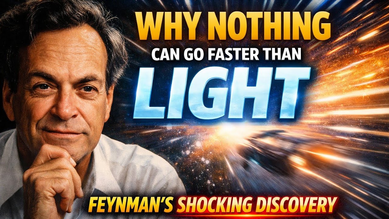 Why Nothing Can Travel Faster Than Light | Feynman’s Shocking Discovery