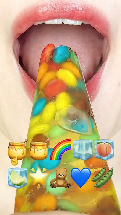 asmr HONEY JELLY 꿀젤리 eating sounds
