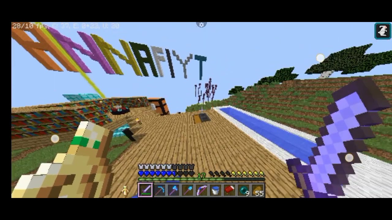 I make a iron farm in my minecraft survival world part 112 - YouTube