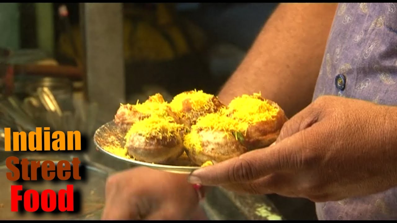 Street food mumbai - Bhel & Dahi puri - indian street food mumbai | Best indian street food