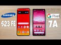 SAMSUNG GALAXY S23 FE VS GOOGLE PIXEL 7A - ЧТО ВЫБРАТЬ? ПОЛНОЕ СРАВНЕНИЕ!