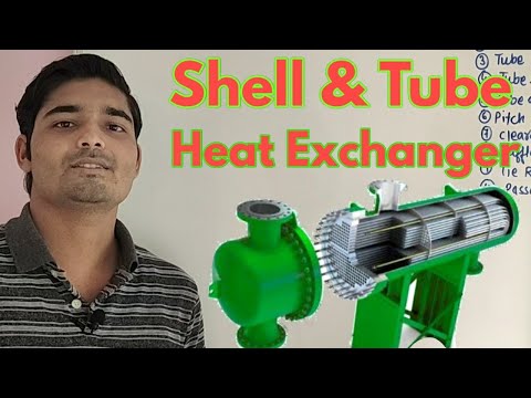Shell & tube heat exchanger in hindi full details | Chemical