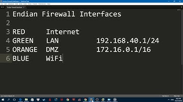 Initialize Endian Firewall
