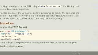 Solving the Javascript redirect Issue in Asp.NET Core After a POST Request