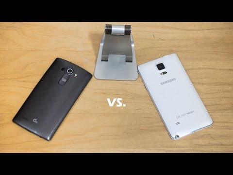 Battle Vid: LG G4 vs Samsung Galaxy Note 4