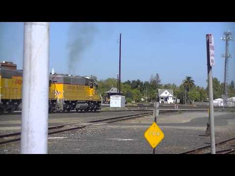 UNION PACIFIC SD38-2 IN RUN 8