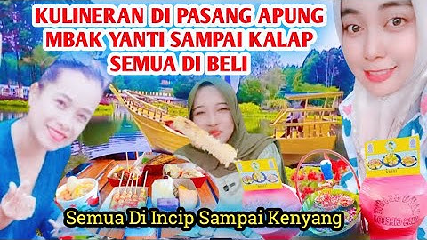 MBAK YANTI KALAP PERTAMA KALI KULINERAN DI PASAR APUNG BANDUNG SEMUA DIBORONG SAMPAI SEMUA KENYANG