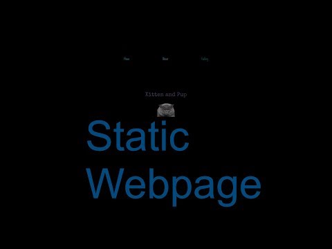 OpenElement Tutorial A - Como criar uma estática básica e webpage responsivo