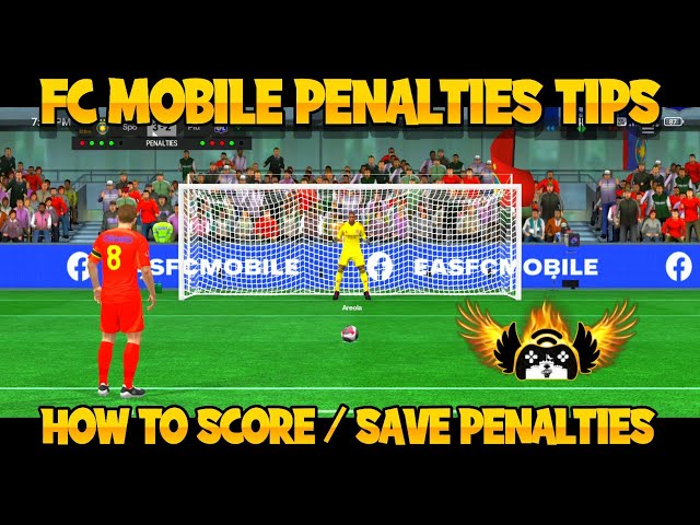 how to win penalties in fc mobile, how to score and save penalties