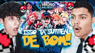 POKÉMON TA ASSIM HJ EM DIA?? | Campeões (Pokémon) - CAMINHO DA VITÓRIA | Chrono [React em Dupla]