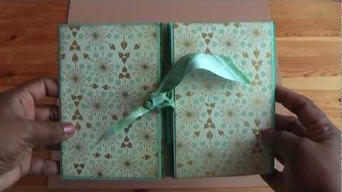 Double Tri-Shutter Mini Album Tutorial