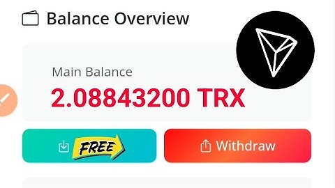 Tronhash Free Cloud Mining Site 🤑 || Free TRX Mining || 1 TRX GH/S Cloud Mining Free