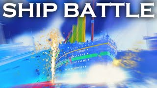 SHIP BATTLE! | Tiny Sailors World | With BritannicEnthusiast and Centeurix