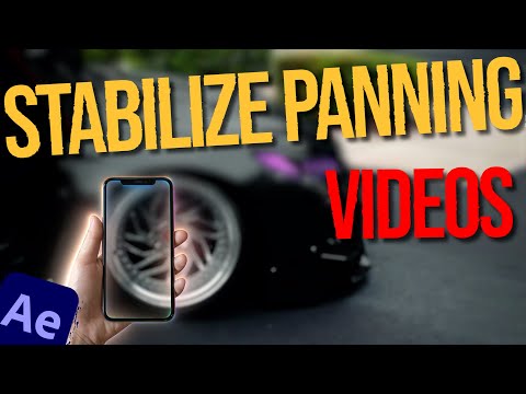 How to Stabilize & Lock-On Panning Video in After Effects