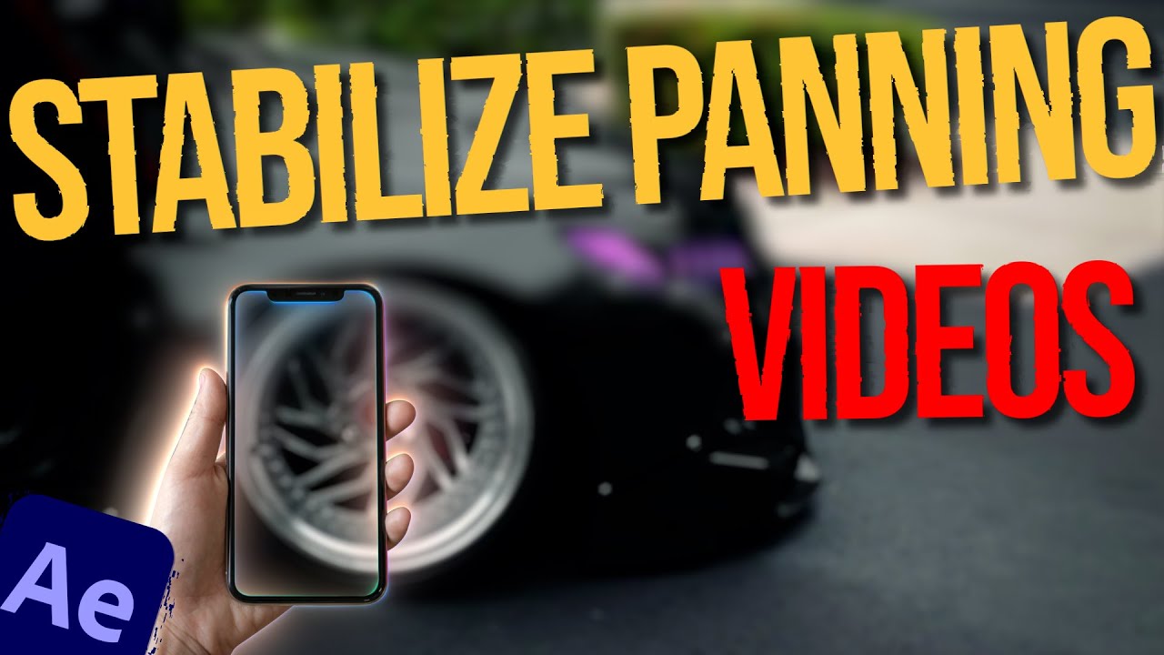 Как стабилизировать и зафиксировать панорамирование видео в After Effects