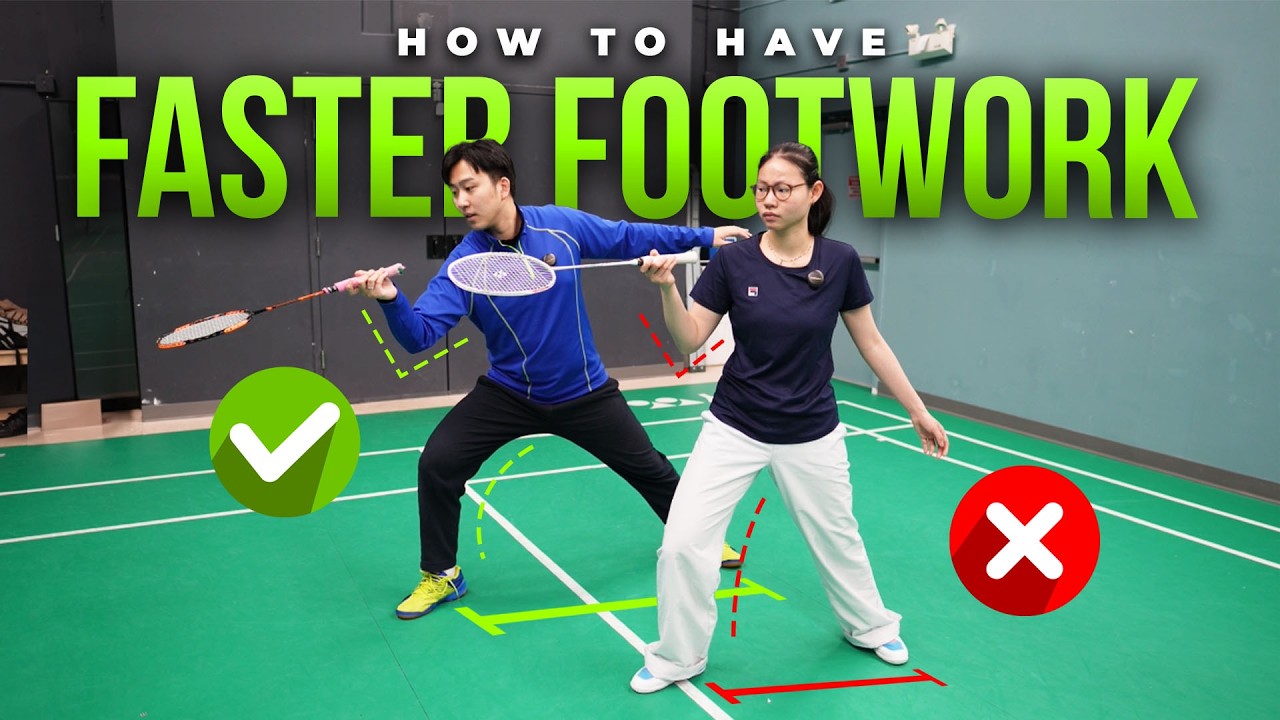 Почему никто не научил вас этому секрету работы ног в бадминтоне