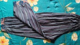 अफगानी सलवार ♥️ box pleated Afghani salwar cutting and stitching
