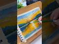 ✨Gouache Painting scenery 🌼🌈❤️#creative #gouachepainting #relaxing #shorts #painting