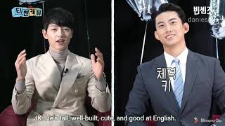 [ENG] &#39;VINCENZO&#39; Song Joongki Jeon Yeobin Ok Taecyeon tvN Interview | 송중기X전여빈X옥택연 티벤캐뷰 #빈센조