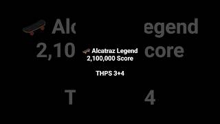 THPS 3+4 Alcatraz Legend Challenge #thps3+4