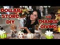 SNOOKI'S DOLLAR STORE DIY THANKSGIVING DECORATIONS