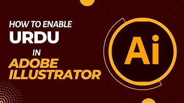 How to enable Urdu in adobe illustrator | How to write Urdu or Arabic in Adobe Illustrator