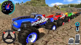 Impossible Racing Car Mega Ramp Stunts Simulator 3D #2 - Monster Truck Driving - Android Gameplay screenshot 1