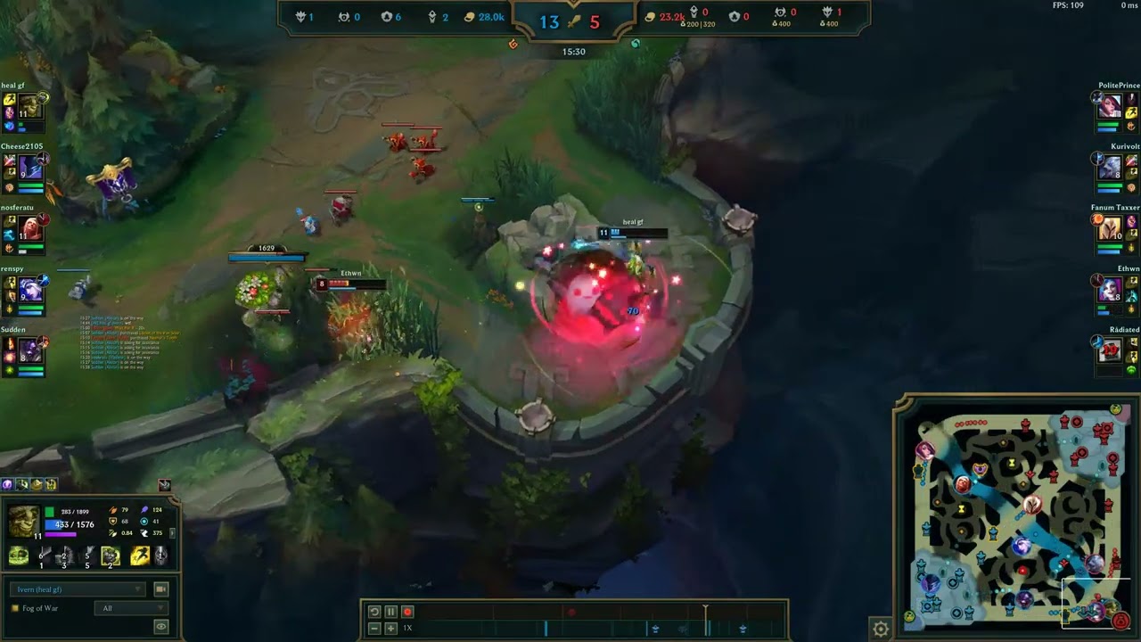 Ivern vs Jinx/Braum 10/31/2024