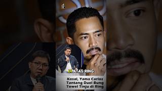 Yama Carlos Tantang Bung Towel Di Atas Ring Tinju beritabola bungtoweltimnas