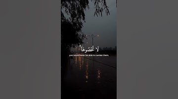 Surah Ibrahim 34 سورة إبراهيم ٣٤