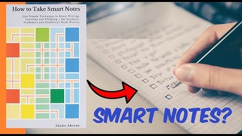How to Take Smart Notes by Sönke Ahrens