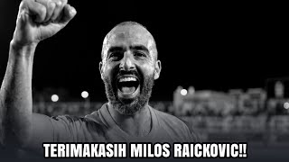 Thank you Milos Raickovic 🙏 ly Says Goodbye to Persebaya
