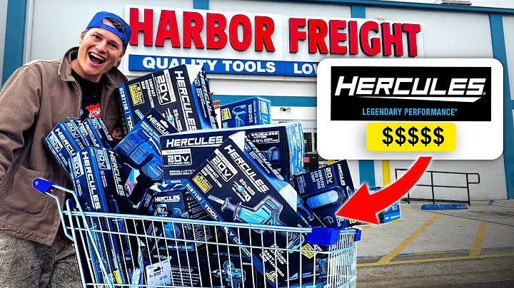 Buying Every Hercules Power Tool You Need at Harbor Freight