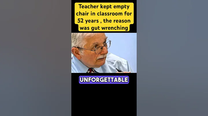 Teacher kept empty chair in classroom for 52 years , the reason was gut wrenching