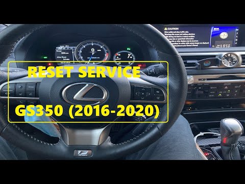 Reset Service Lexus GS350 Oil Reset (2016-2020)