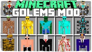 👉 MINECRAFT MORE GOLEM MOD - CRAFTEA GOLEMS PARA SOBREVIVIR AL APOCALIPSIS ZOMBIE! - MINECRAFT MODS