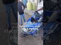 electric Scooty इलेक्ट्रिक स्कूटी एक्सीडेंट full repairing full fibre body repairing #electricvehic