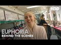 Euphoria  set tour with sydney sweeney  behind the scenes of season 2  hbo