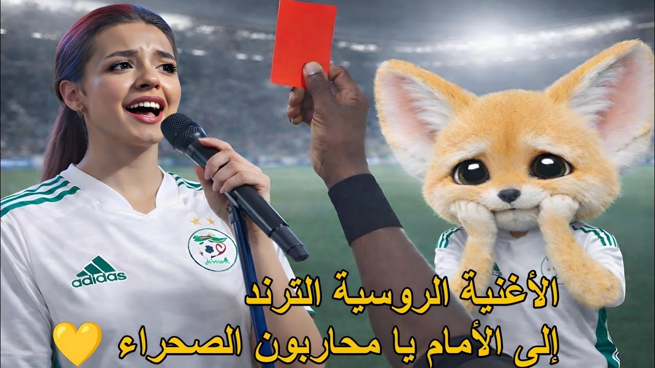 الأغنية الروسية إلى الأمام يا محاربون الصحراء أغنية المنتخب الوطني الجزائري 