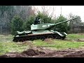 Testing Fully Restored T-34-85 TANK