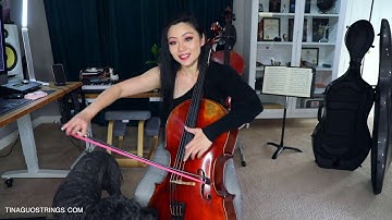 Tina Guo - TinaGuoStrings.com Model 600 Cello and Bow Demo! (Winter 2020)