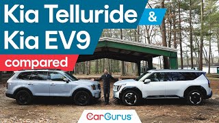 Gas vs EV! Kia Telluride or Kia EV9: Family Crossovers Compared.