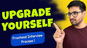 Frontend Interview Process Explained | From Resume to Offer!