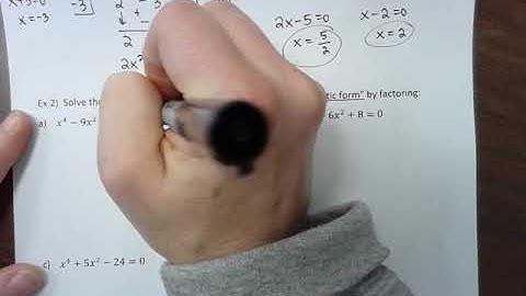 Alg 2 CP 5 5 Day 2 Notes Video