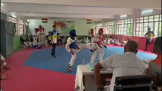 SAI Selection Trails Fight 2023 || Junior Under 51Kg | Aniruddh 🔴 vs Other 🔵 || Taekwondo Fight 2023