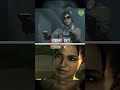 Leon Vs Chris Meeting Girls - RE2 Vs RE5 #gaming #shorts #residentevil2 #residentevil5