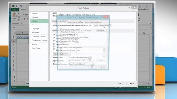 How to disable automatic hyperlinks in Microsoft® Excel 2013 on a Windows® 8.1 PC