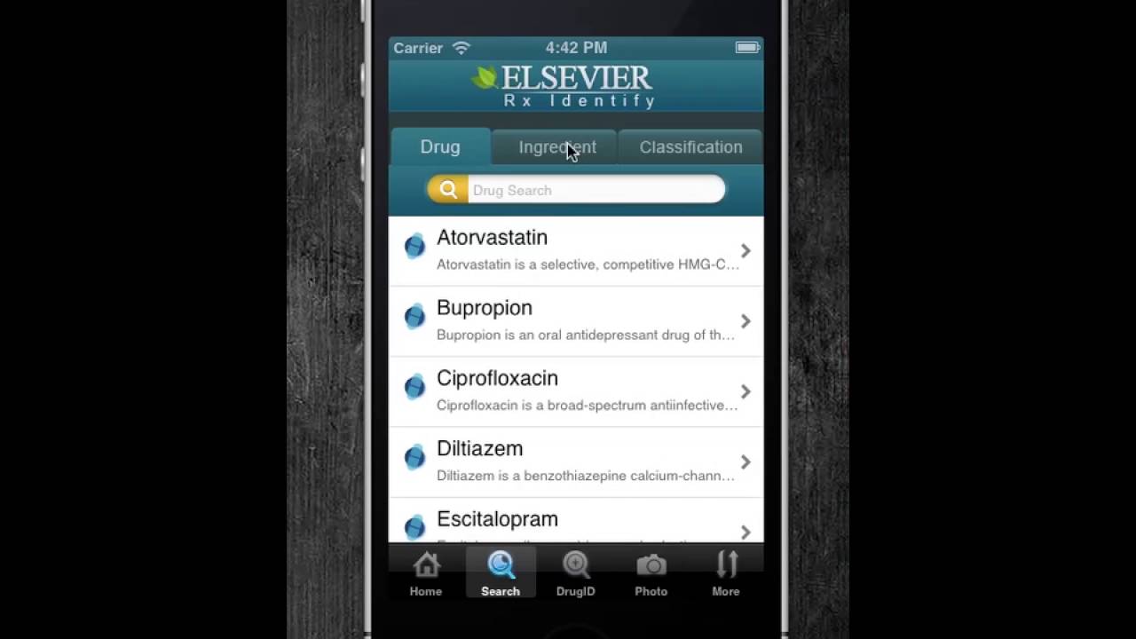Drug Identifier app - YouTube