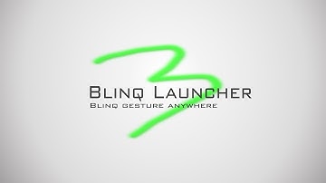 Blinq Launcher Gesture anywhere
