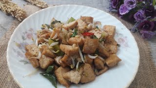 Tumis Tahu Toge || Super Simpel